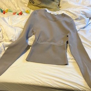 Babaton Sculpt Knit Empire Longsleeve size S